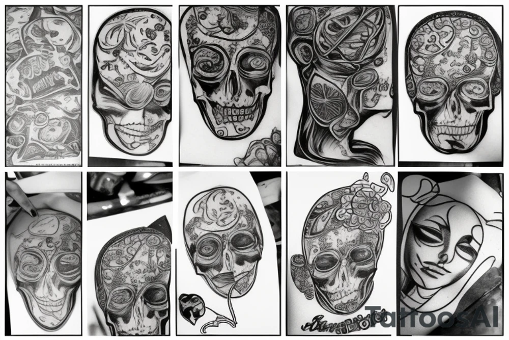 brain cancer tattoo idea