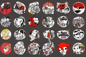 Akira pill tattoo idea