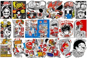 Akira pill tattoo idea