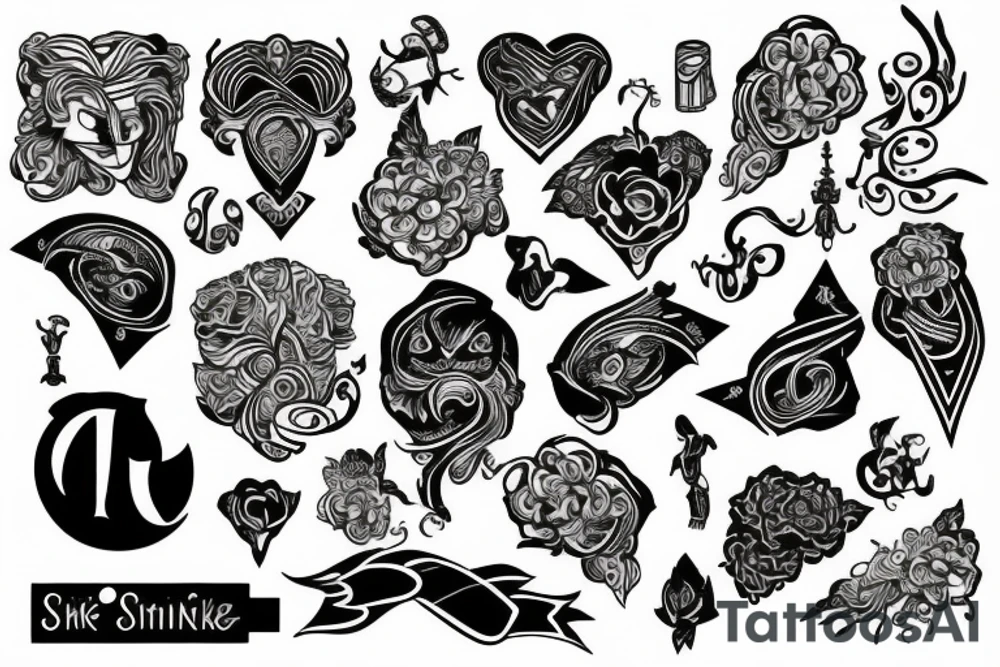 snike tattoo idea
