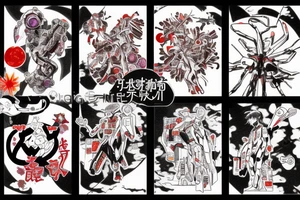 Evangelion tattoo idea