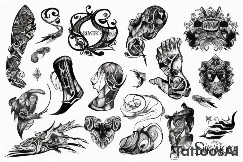 snike tattoo idea