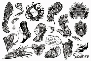 snike tattoo idea