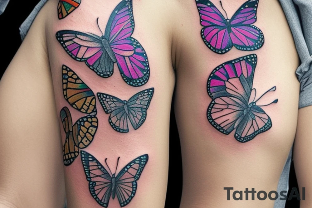 butterfly tattoo idea