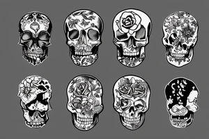 lonely death vibing tattoo idea