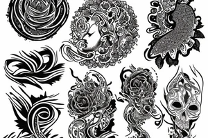 psychedelic tattoo idea