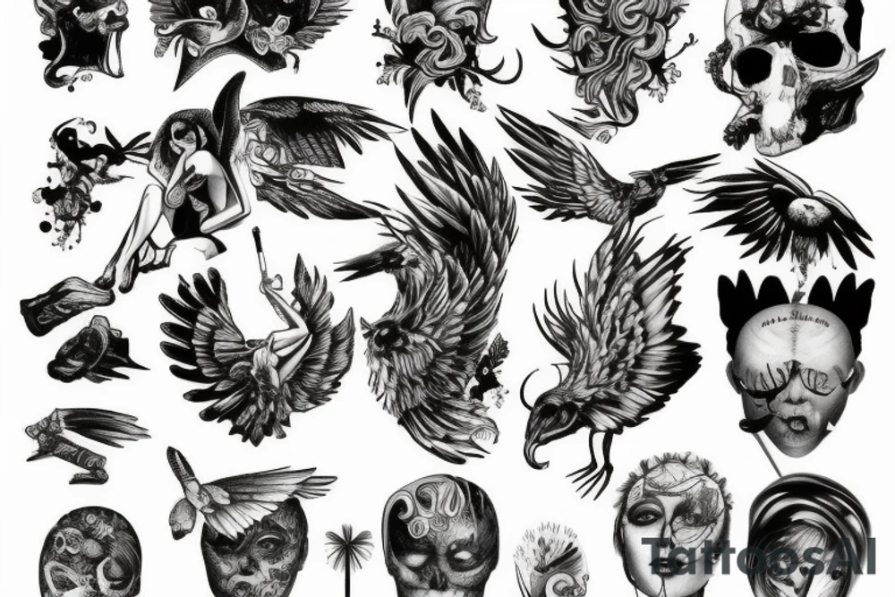 icarus tattoo idea