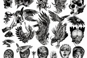 icarus tattoo idea