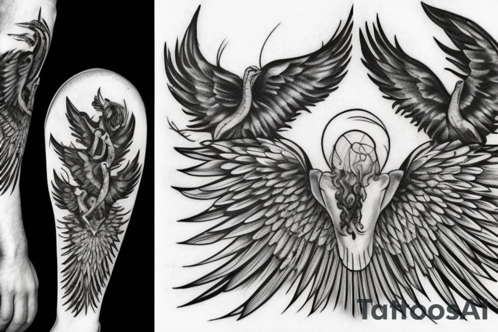 icarus falling tattoo idea