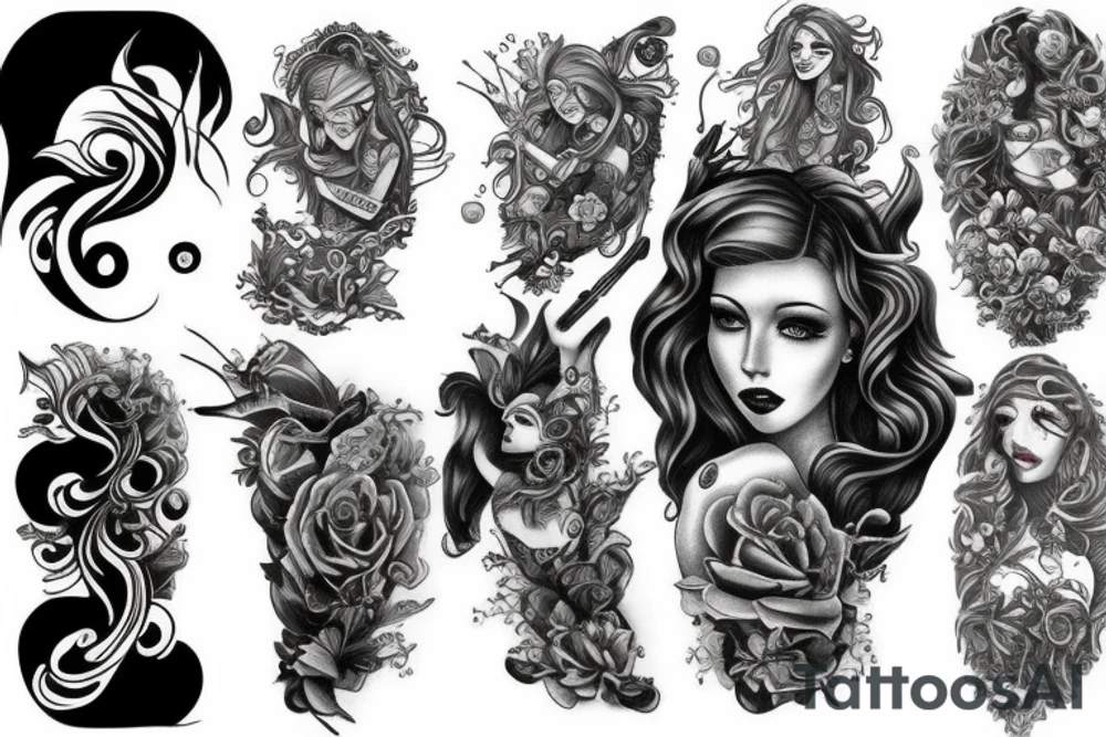 siren tattoo idea