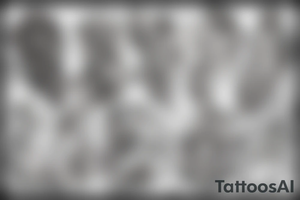 Trippy Greek mythology tattoo idea