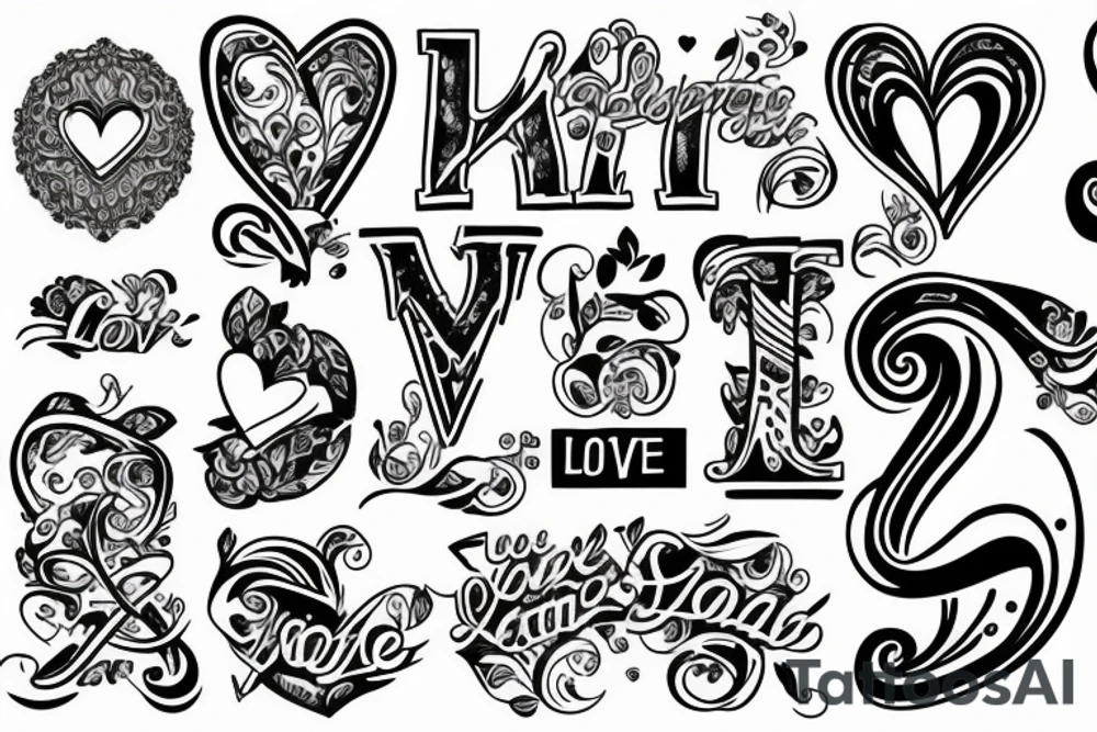 Loyalty over love tattoo idea