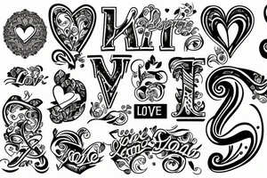 Loyalty over love tattoo idea