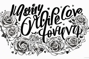 Loyalty over love tattoo idea