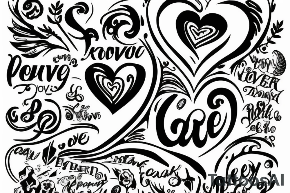 Loyalty over love tattoo idea