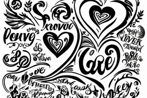 Loyalty over love tattoo idea