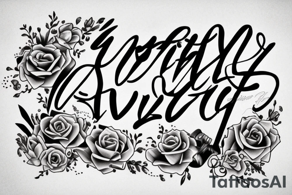 Loyalty over love tattoo idea