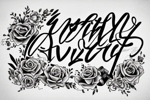 Loyalty over love tattoo idea