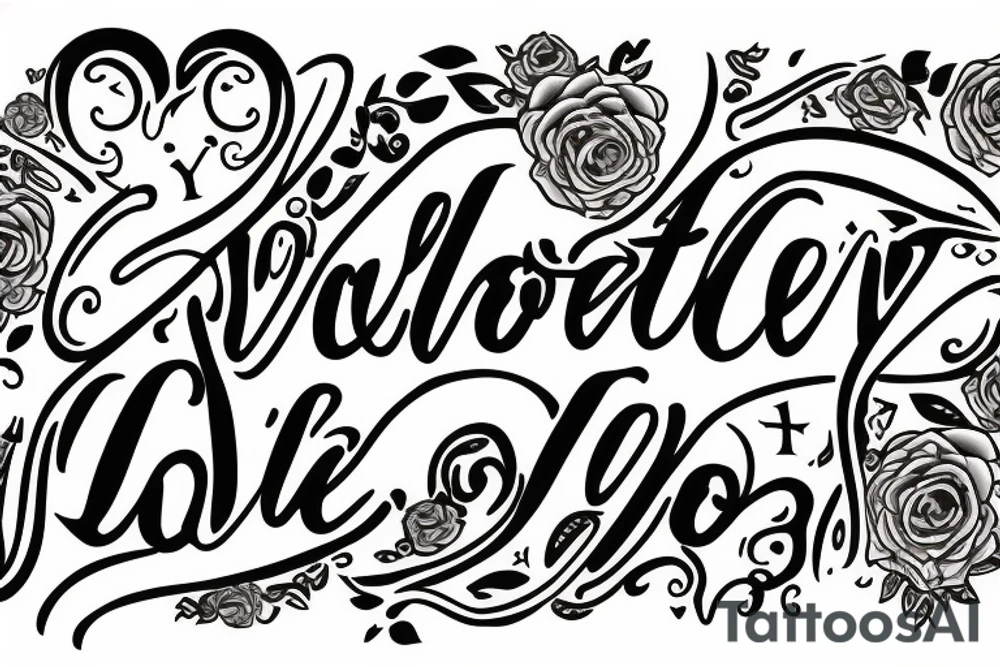 Loyalty over love tattoo idea