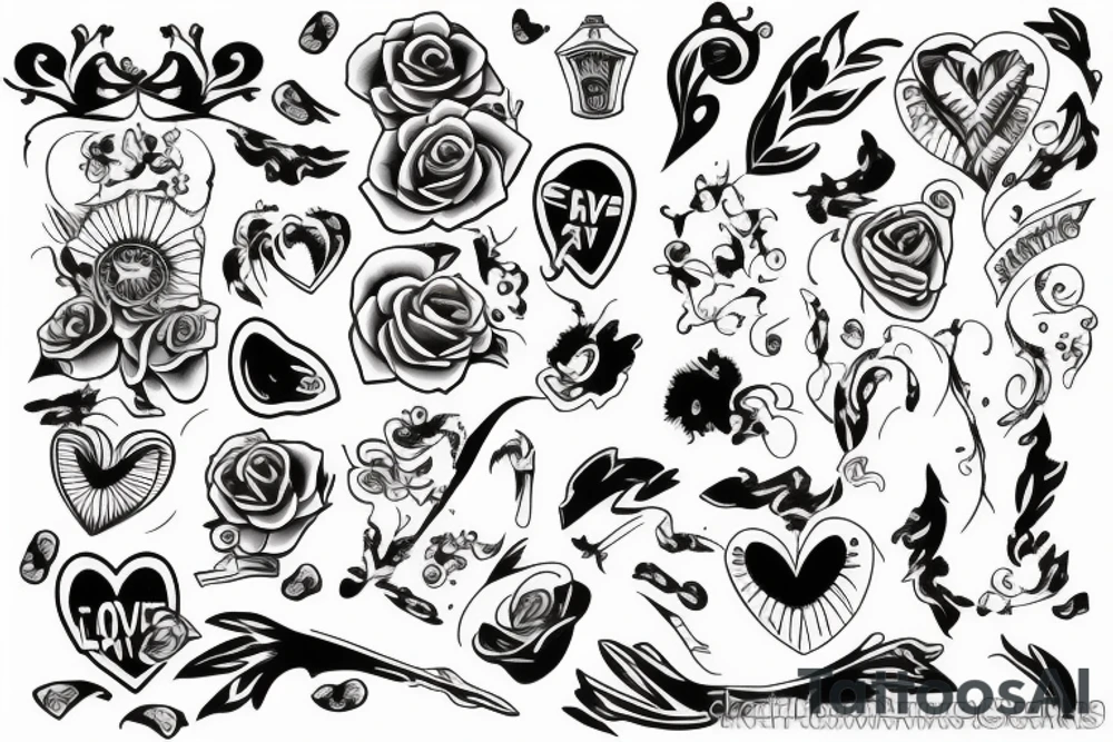 Loyalty over love tattoo idea
