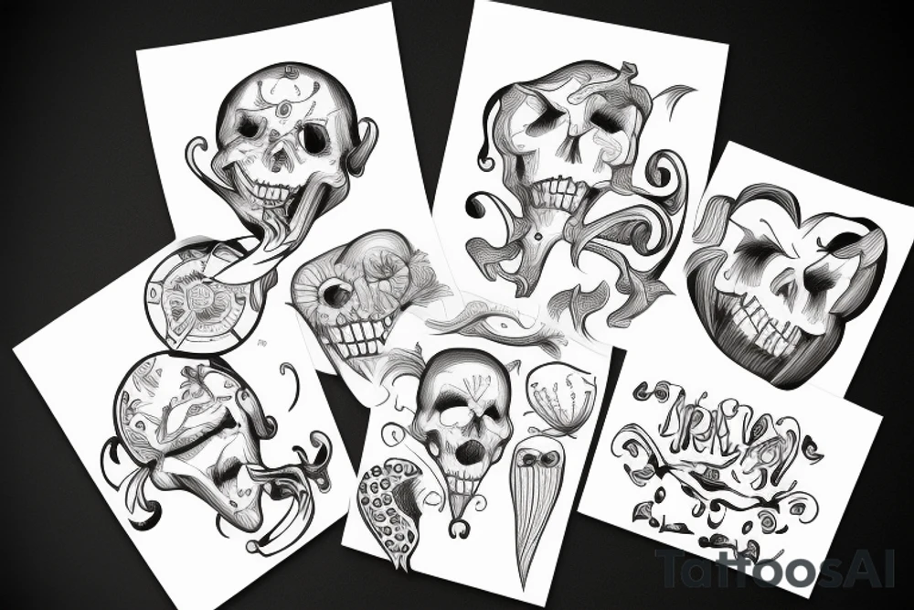 tooth tattoo idea