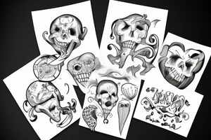 tooth tattoo idea