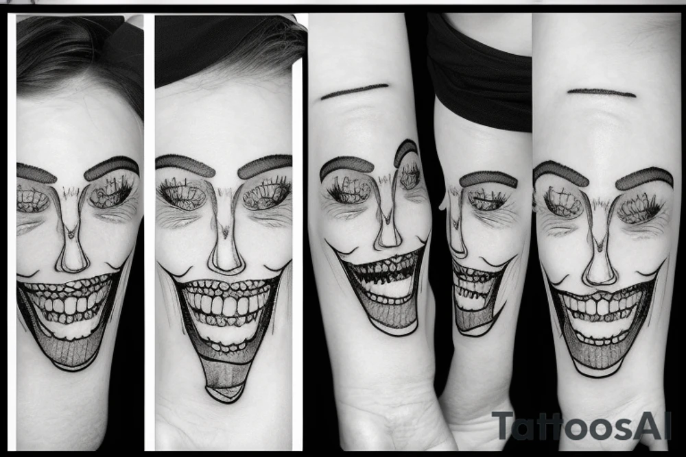 tooth tattoo idea