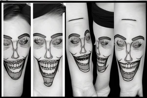 tooth tattoo idea