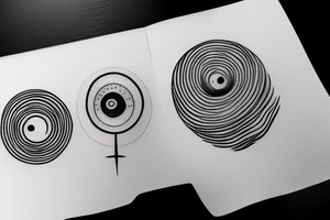 Enso mercury eye tattoo idea