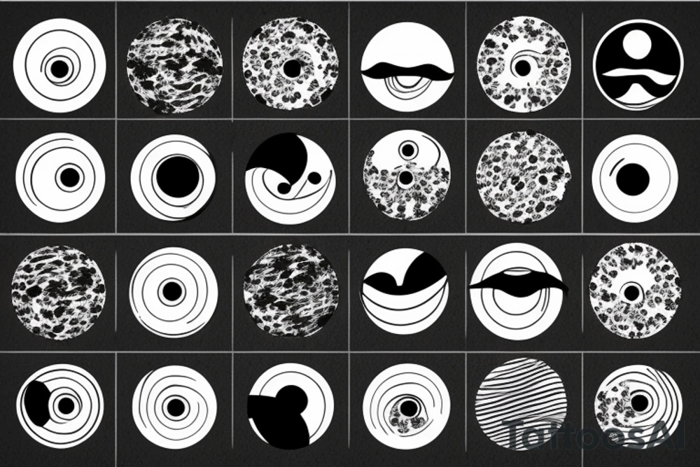Enso mercury eye tattoo idea