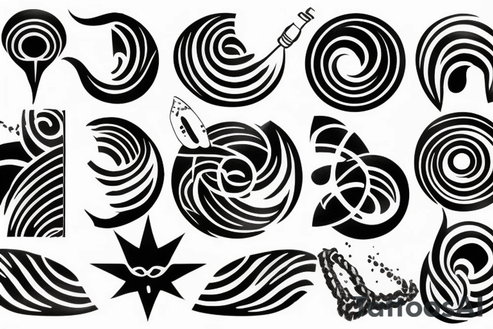 Enso mercury tattoo idea