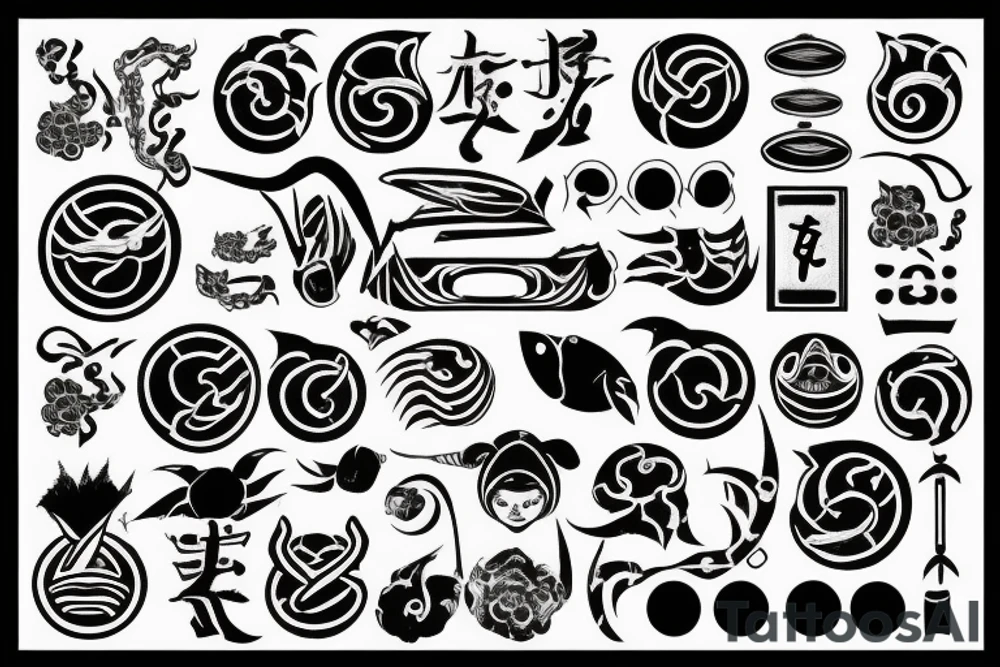 Enso mercury tattoo idea