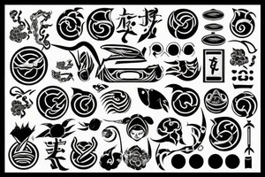 Enso mercury tattoo idea