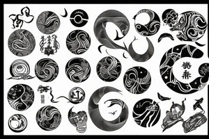 Enso mercury tattoo idea