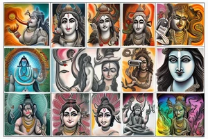 Lord Shiva and salvation tattoo idea