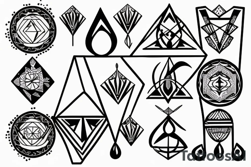 libra capricorn virgo tattoo idea