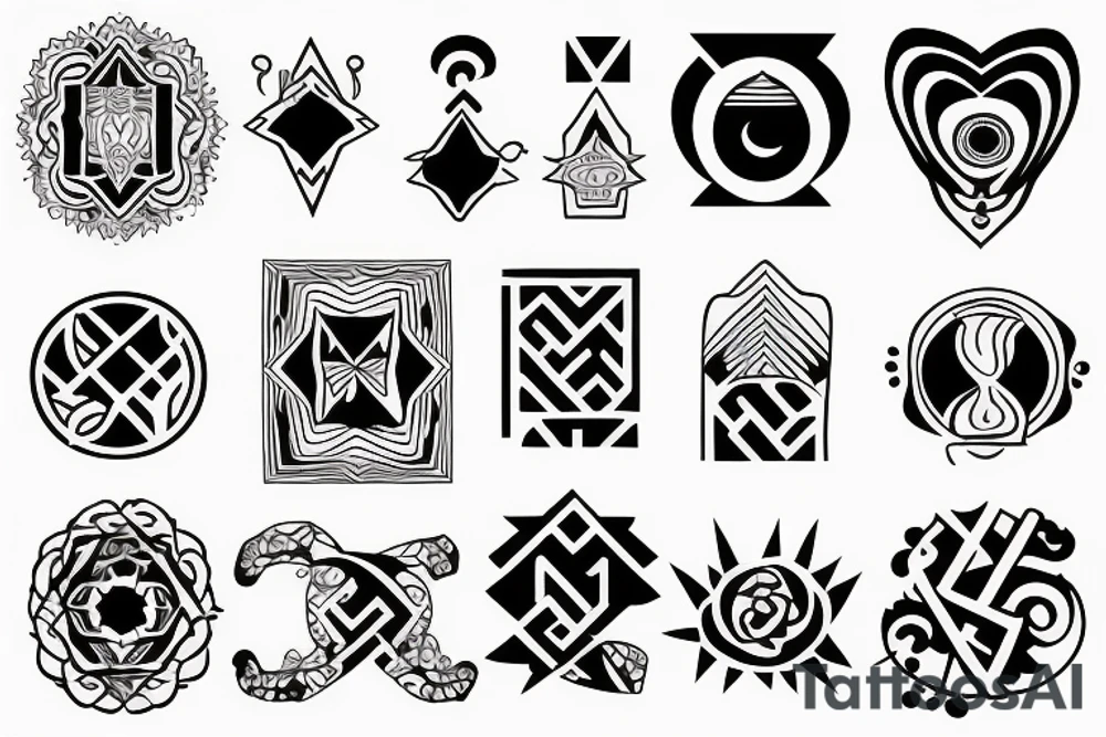 libra capricorn virgo tattoo idea