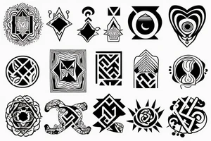 libra capricorn virgo tattoo idea