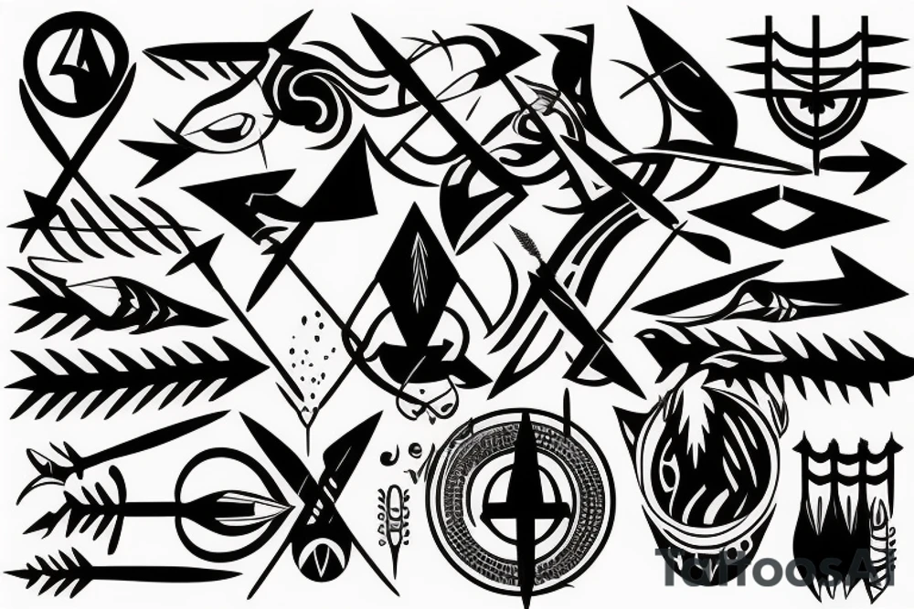 Arrow tattoo idea