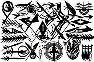 Arrow tattoo idea