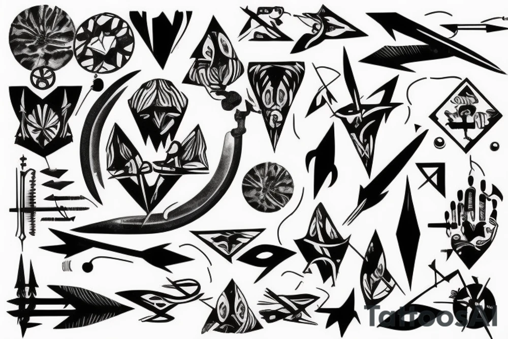 Arrow tattoo idea