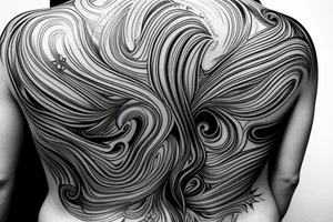 full landscape back tattoo tattoo idea