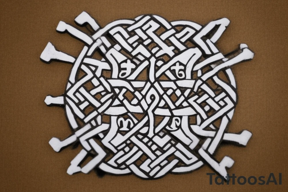 * The Adinkra wisdom knot be the main focal point, the chess king piece should be intricately woven into the knot, with the crown of the king piece slightly visible, the chess piece should be proportionate to the knot and should be placed in a way that it complements the knot's design, the quote "What you think, you become. What you feel, you attract. What you imagine, you create." - Buddha, should be written in a banner or scroll that is wrapped around the knot. The banner should be incorporated into the knot, giving the impression that the words are part of the knot itself, the words could be written in a font that complements the style of the knot and chess piece, it could be a calligraphic font, or something more traditional or elegant, that goes with the knot's pattern, the banner should be written in a way that it follows the contour of the knot, giving the tattoo a sense of harmony and coherence. tattoo idea