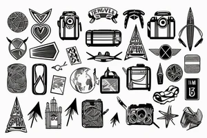 Travel tattoo idea