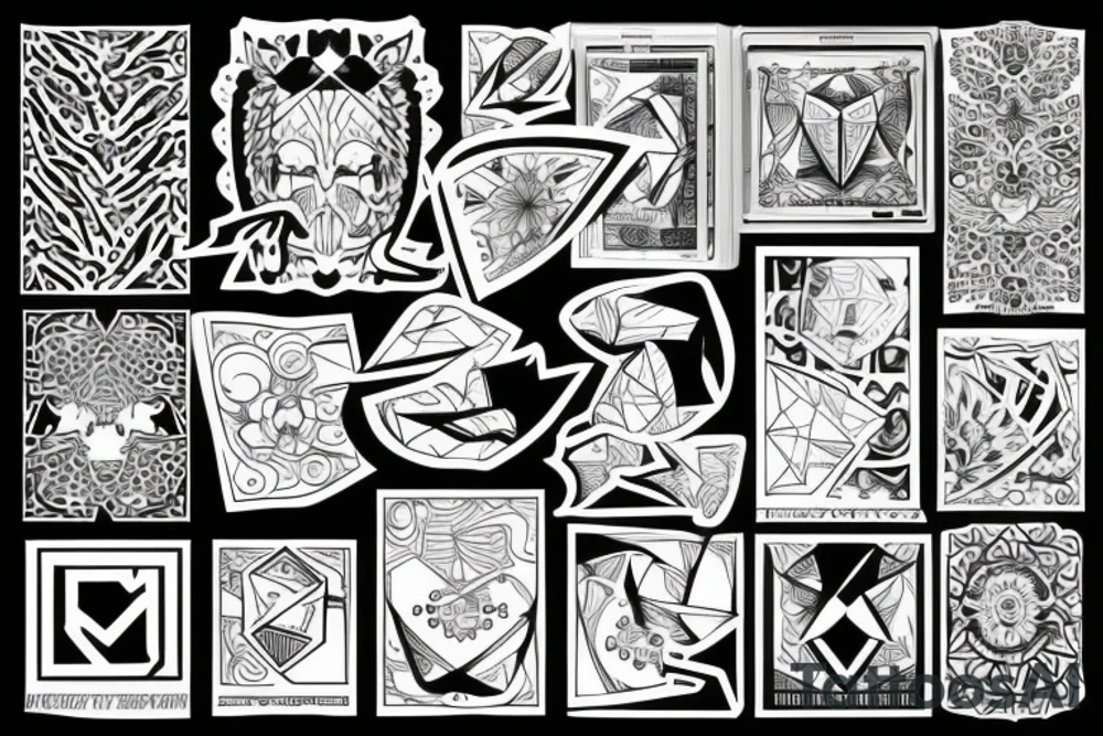 Money tattoo idea