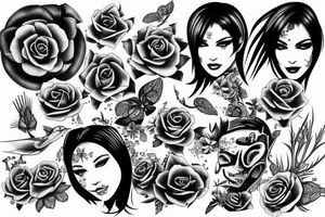 Money tattoo idea
