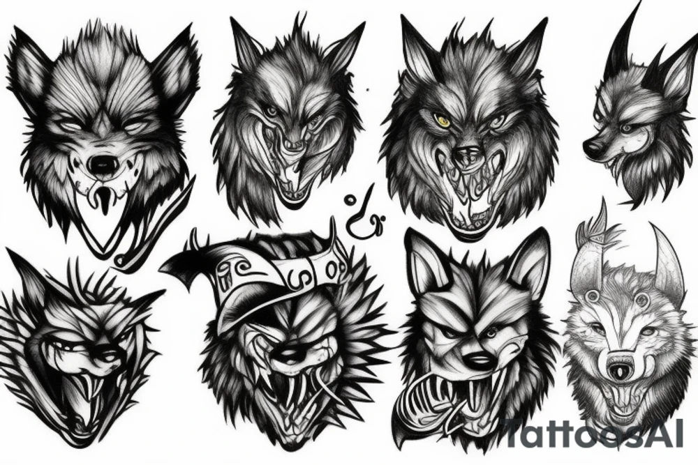 Fenrir tattoo idea