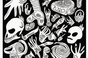 Forky tattoo idea