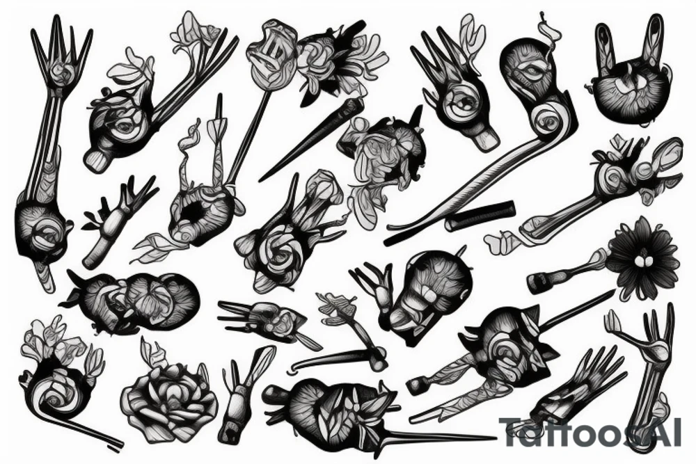Forky tattoo idea