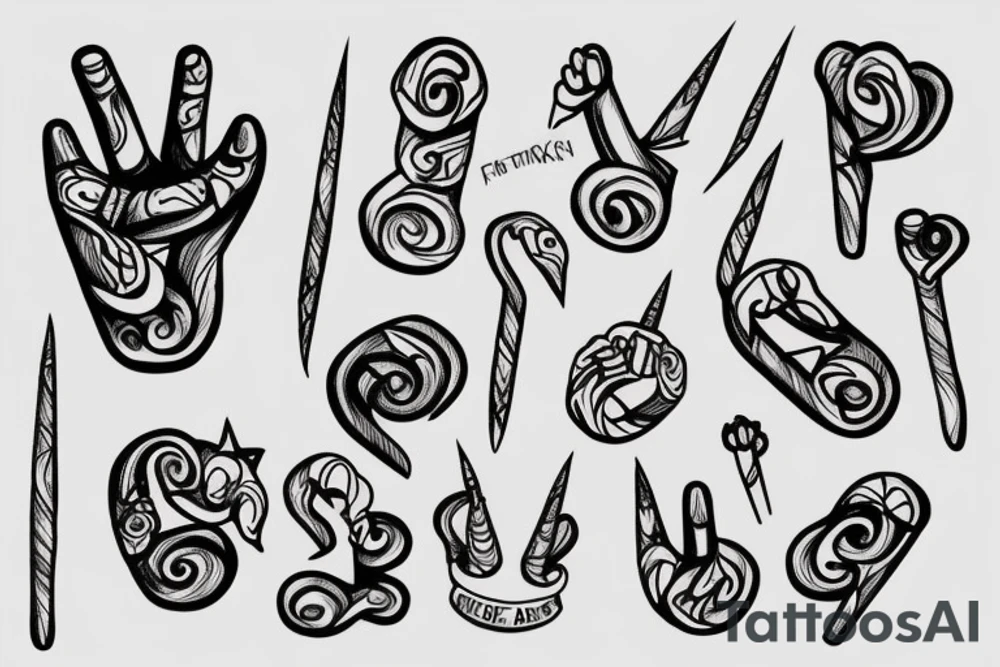 Forky tattoo idea